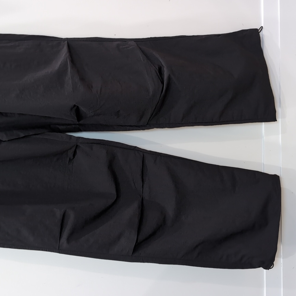 CORY VINES | Men's Black Tech Series Adjustable Drawstring Hem Leisure Pants - Picture 3 of 7